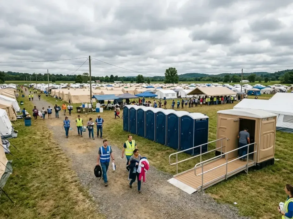 disaster-relief-camp-restrooms-010 — frequently asked questions, Dumpster & Portable Bathrooms Rental in Bluff City, TN